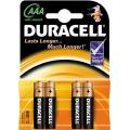 Baterije Duracell LR03 AAA MN2400 B4