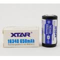 Baterija LI-ion Xtar 3,7V 650 mAh 16340 (punjiva CR123)